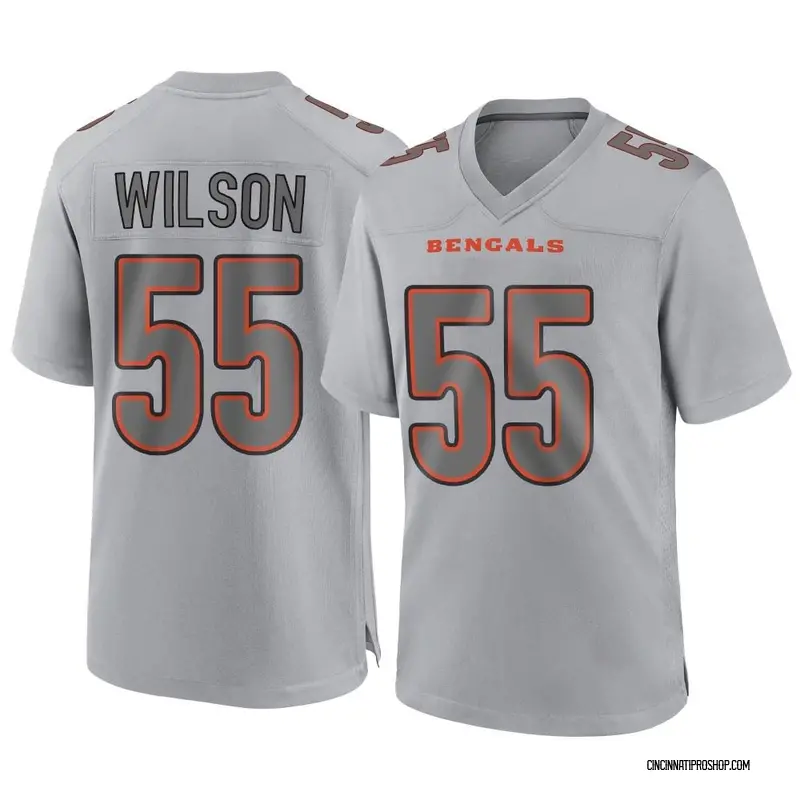 Logan Wilson Men's Nike White Cincinnati Bengals Game Custom Jersey