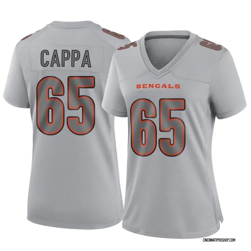 Gray Women's Alex Cappa Cincinnati Bengals Game Atmosphere Fashion Jersey