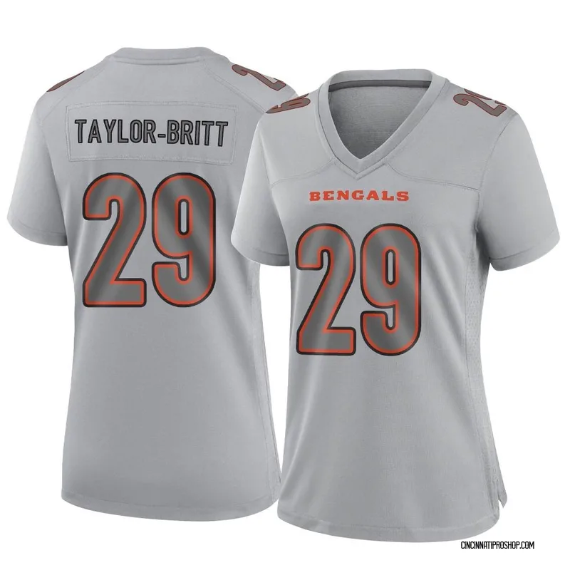 Cincinnati Bengals Cam Taylor-Britt 29 White Vapor Limited Jersey - Bluefink