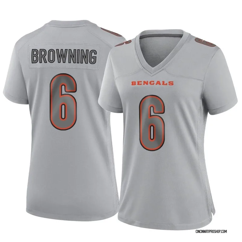 Men's Nike Jake Browning Black Cincinnati Bengals Game Jersey