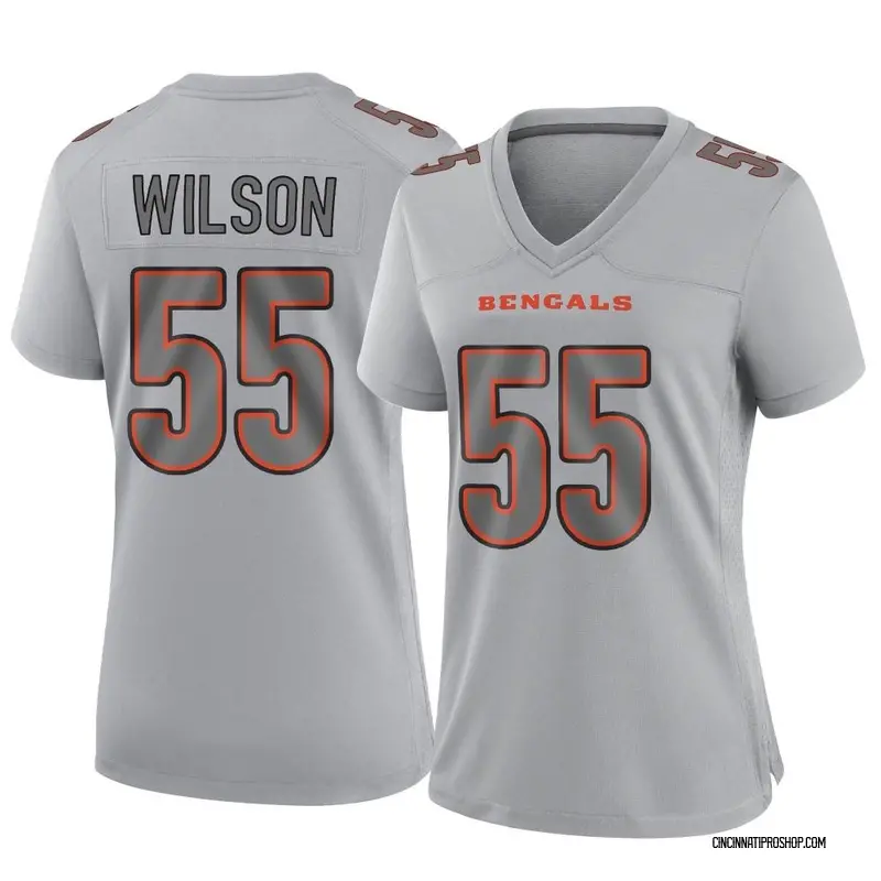 Men's Nike Logan Wilson White Cincinnati Bengals Alternate Game Player  Jersey