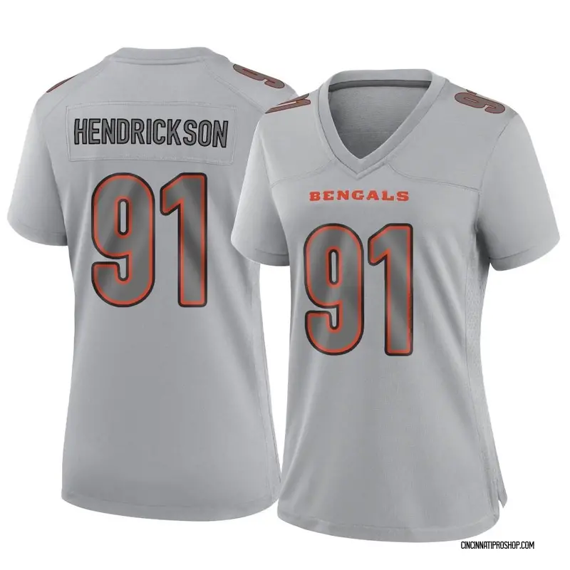 White Women's Trey Hendrickson Cincinnati Bengals Limited Color Rush Vapor  Untouchable Super Bowl LVI Bound Jersey