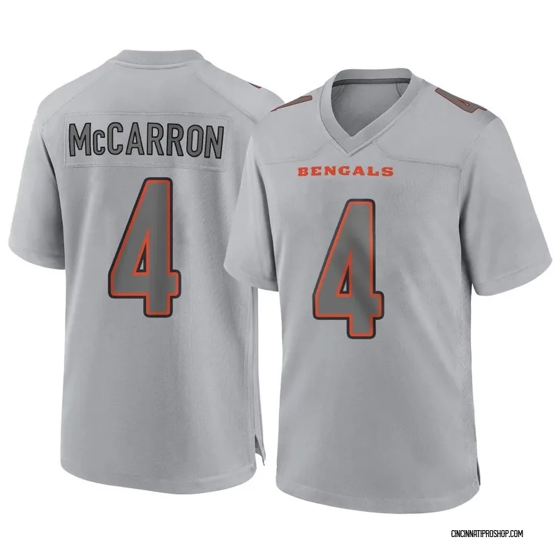 Joe Burrow Cincinnati Bengals ATMOSPHERE Jersey - Grey