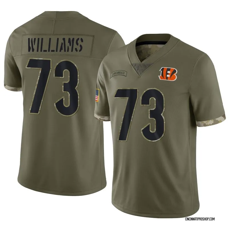 Youth 2021 Cincinnati Bengals #32 Trayveon Williams White Game Jersey