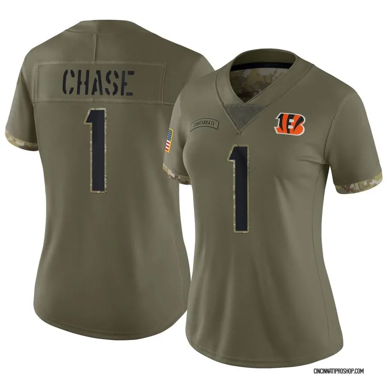 Ja'Marr Chase Cincinnati Bengals Atmosphere Fashion Game Jersey