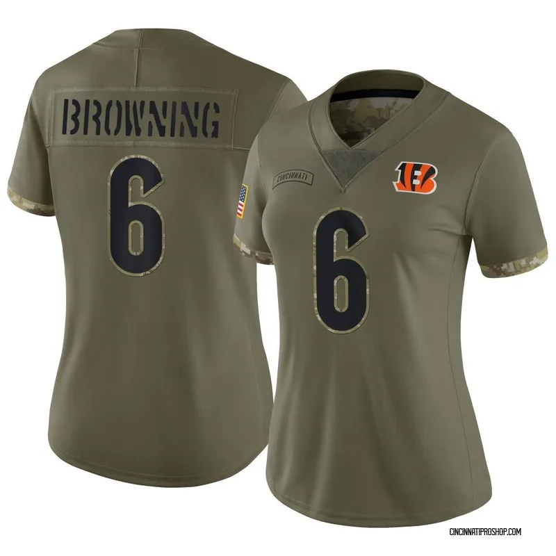 Olive Men's Jacob Phillips Cleveland Browns Limited 2021 Salute To Service  Jersey