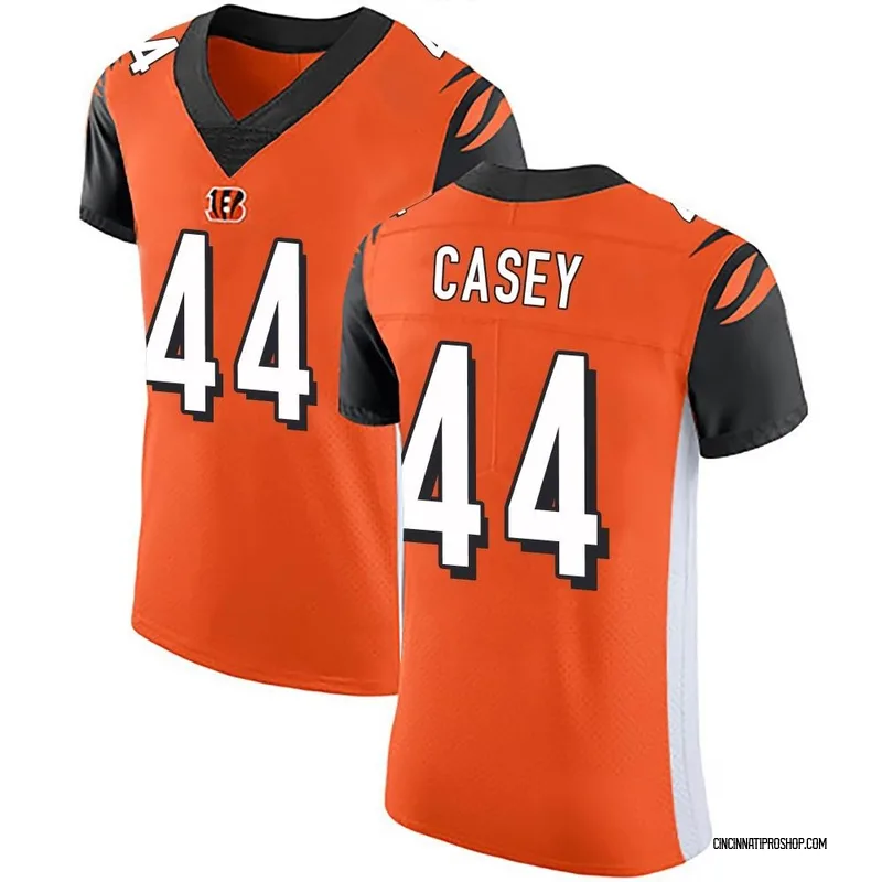 Orange Men's Aaron Casey Cincinnati Bengals Elite Alternate Vapor Untouchable Jersey