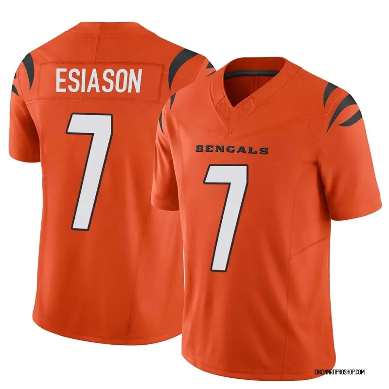 Orange Men's Boomer Esiason Cincinnati Bengals Limited Vapor F.U.S.E. Jersey