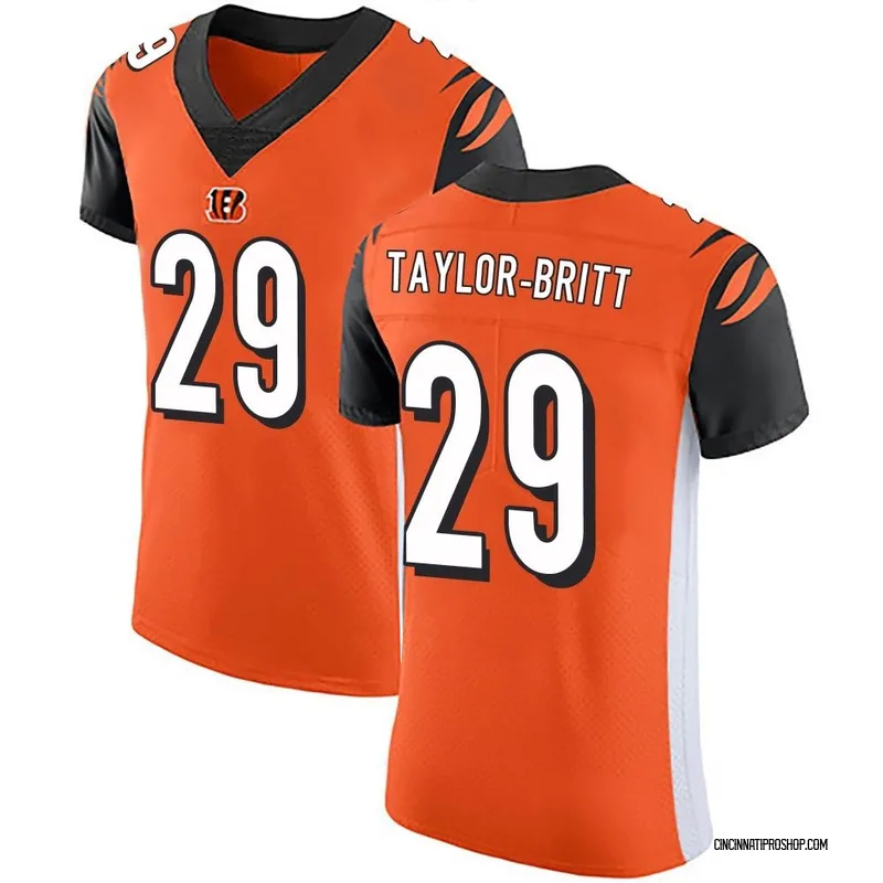 Cam Taylor-Britt Signed Cincinnati Bengals Jersey (JSA) 2021 2nd Round –