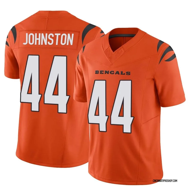 Lids Clay Johnston Cincinnati Bengals Nike Game Jersey - Black