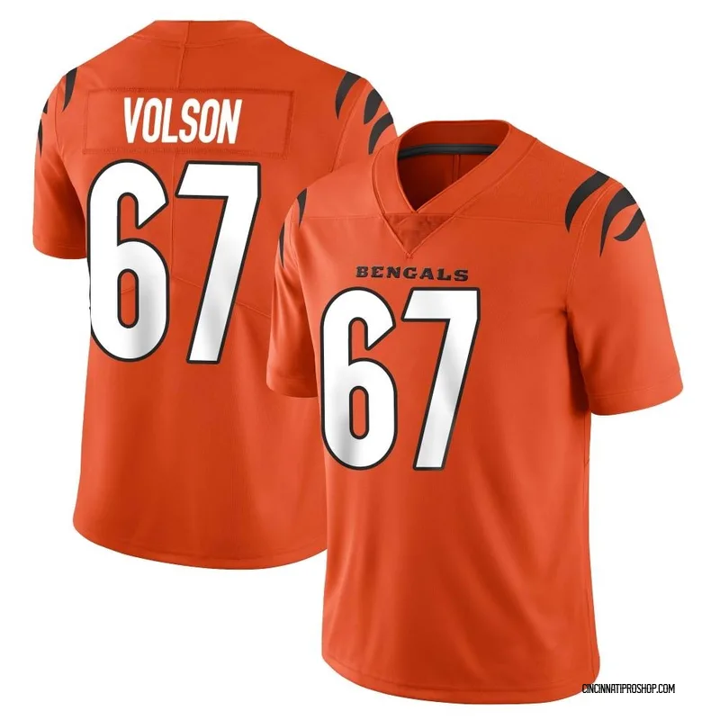 Top-selling Item] Cordell Volson 67 Cincinnati Bengals White Vapor Limited  3D Unisex Jersey