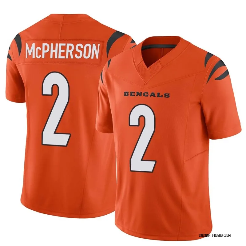 Nike Bengals 2 Evan McPherson White 2022 Super Bowl LVI Vapor Limited Men  Jersey