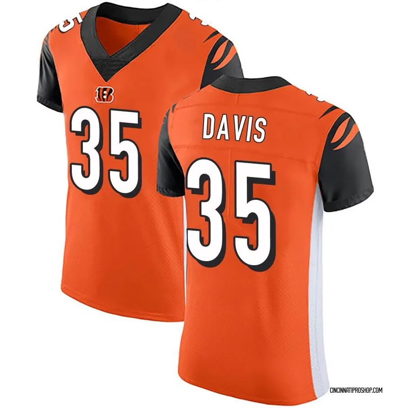 Jalen Davis Men's Nike White Cincinnati Bengals Game Custom Jersey