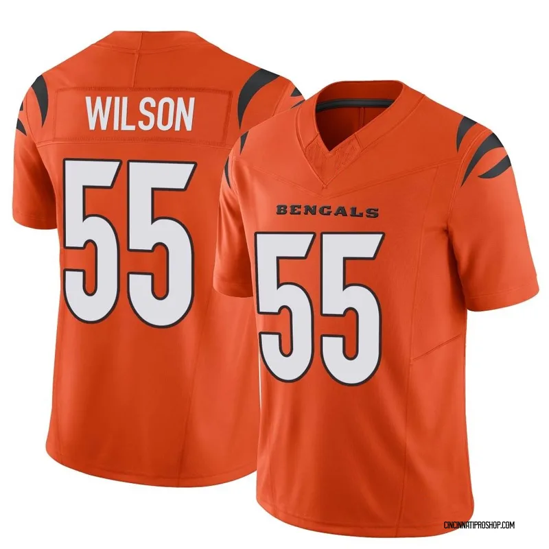 Men's Nike Logan Wilson White Cincinnati Bengals Alternate Game Player  Jersey