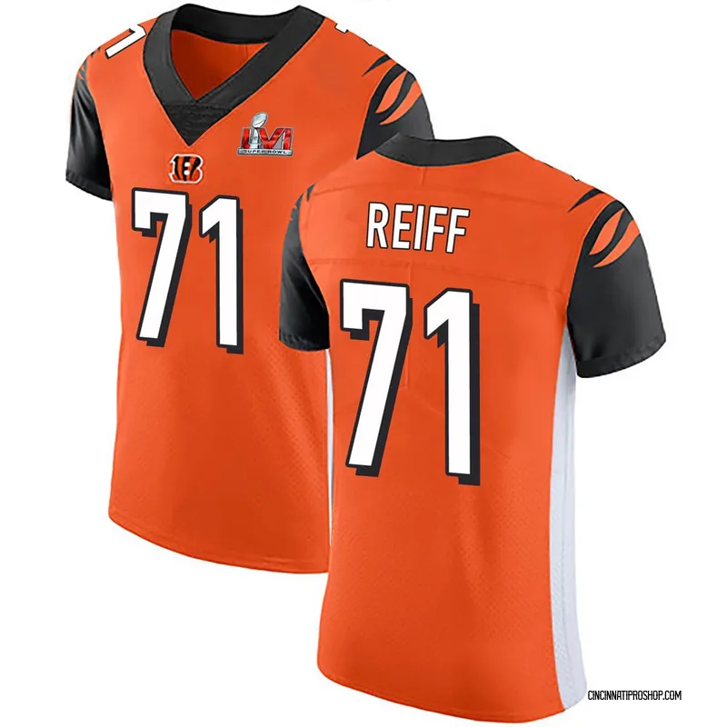 Top-selling Item] Cincinnati Bengals Riley Reiff 71 White Vapor