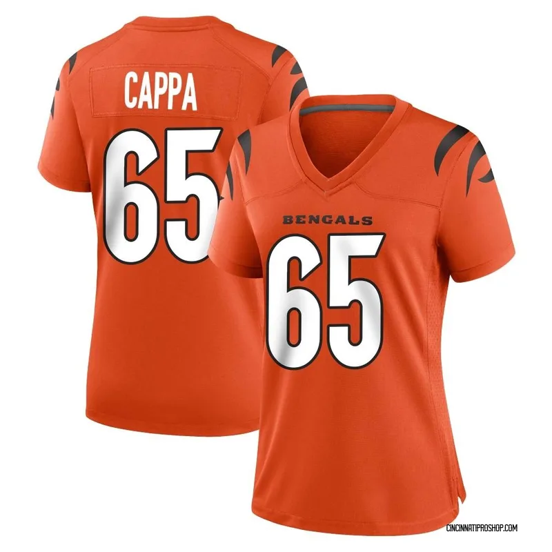 Alex Cappa Cincinnati Bengals Men's Black Backer Long Sleeve T-Shirt 