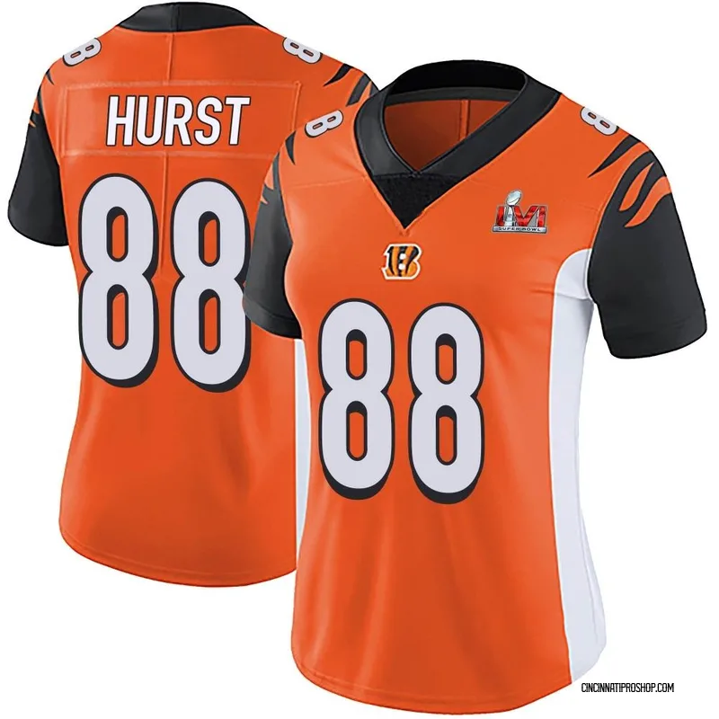 White Women's BJ Hill Cincinnati Bengals Game Super Bowl LVI Bound Jersey