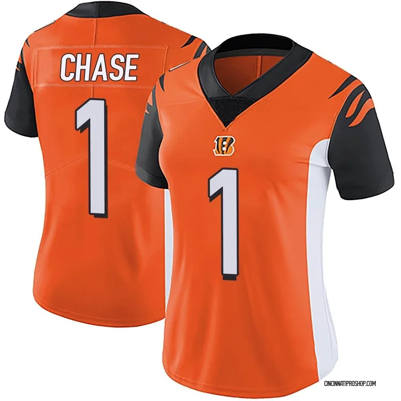 White Women's Ja'Marr Chase Cincinnati Bengals Limited Color Rush