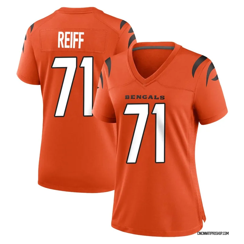 Orange Women's Riley Reiff Cincinnati Bengals Limited Vapor