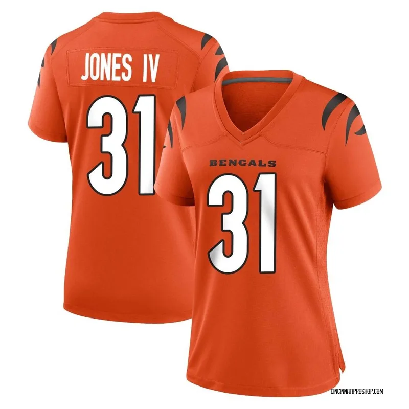 Youth Nike Tee Higgins Orange Cincinnati Bengals Game Jersey