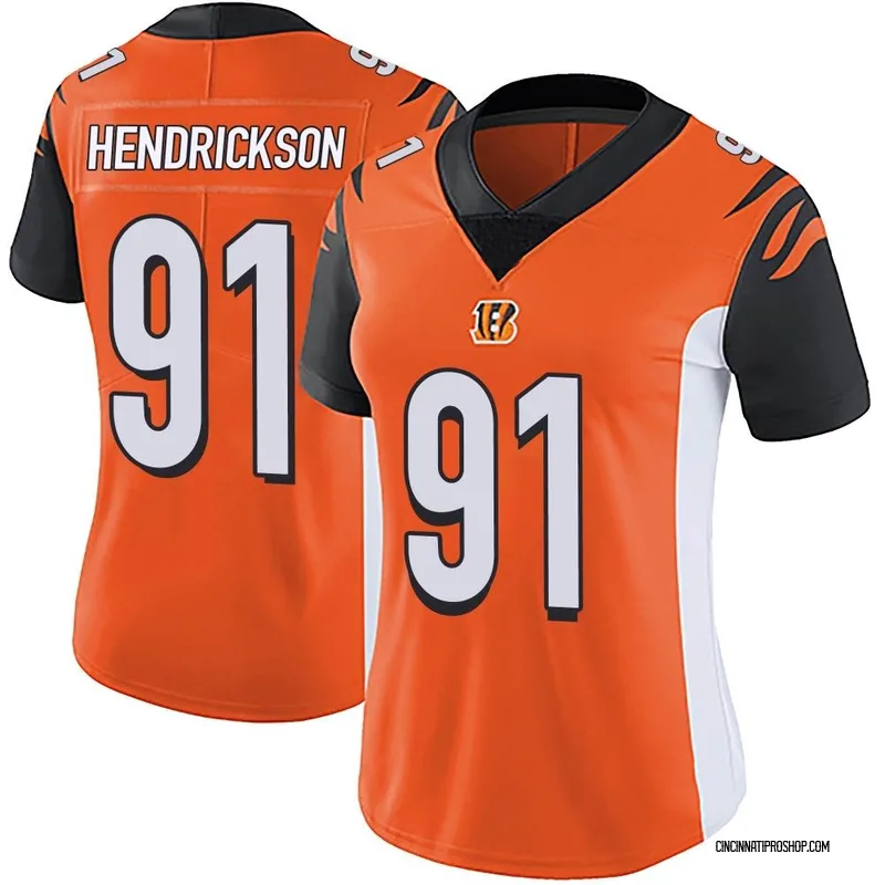 Men's Cincinnati Bengals Trey Hendrickson Nike Black Team Game Jersey