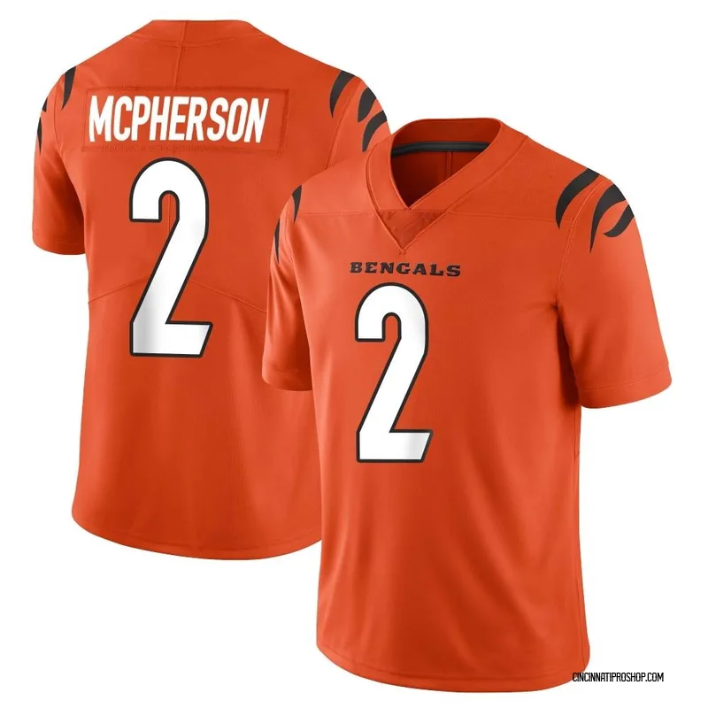 Orange Youth Evan McPherson Cincinnati Bengals Limited Vapor Untouchable  Jersey