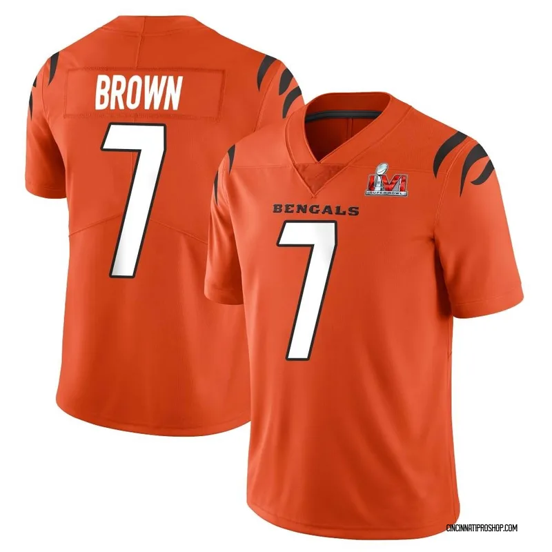 White Youth Joe Burrow Cincinnati Bengals Limited Color Rush Vapor  Untouchable Super Bowl LVI Bound Jersey