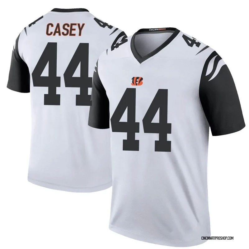 White Men's Aaron Casey Cincinnati Bengals Legend Color Rush Jersey