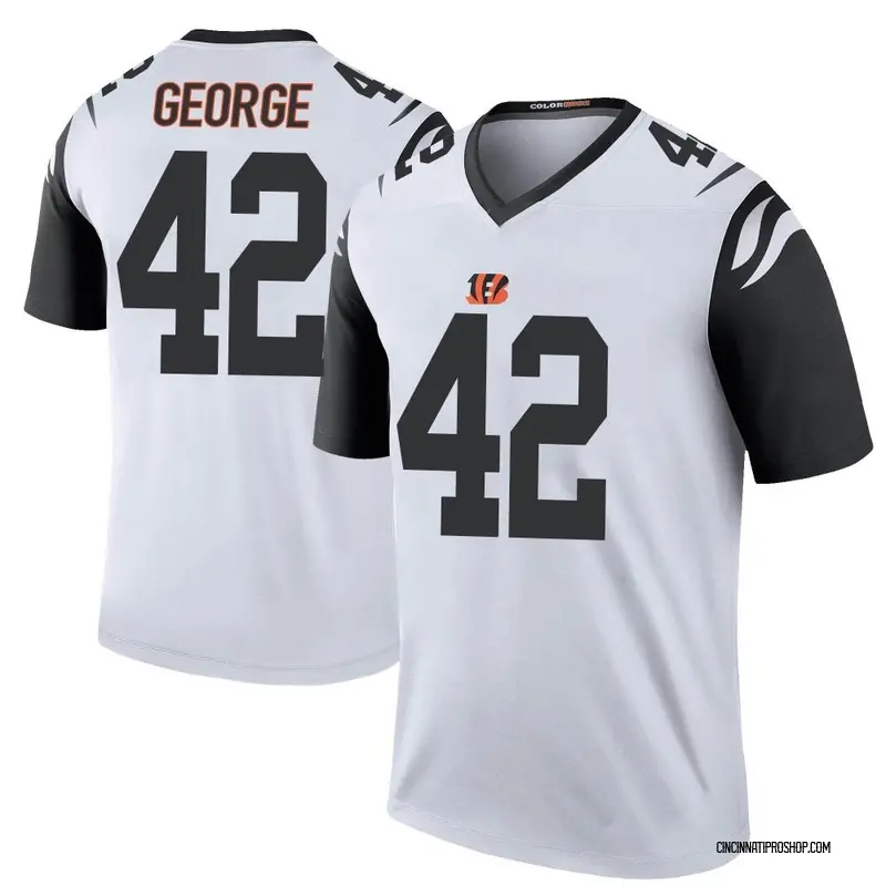 Allan George 42 Cincinnati Bengals Super Bowl LVII Champions Men Alternate  Game Jersey - Orange - Bluefink