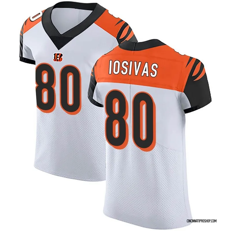 Men's Nike Andrei Iosivas Black Cincinnati Bengals Team Game Jersey Size: Extra Large