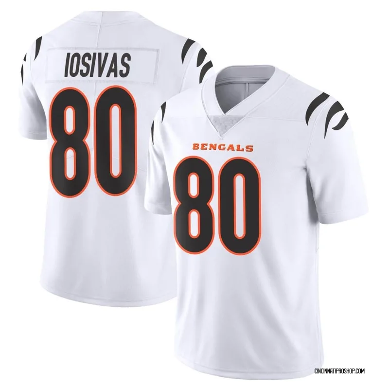 Abu Daramy-Swaray Cincinnati Bengals Men's Legend White Color Rush T-Shirt