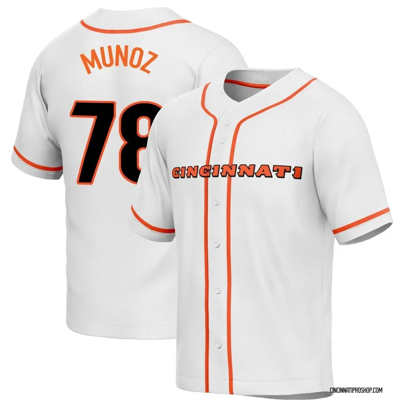 Anthony Munoz Cincinnati Bengals Men's Legend White Color Rush T-Shirt