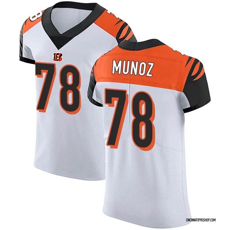 Mitchell & Ness Men's Cincinnati Bengals Anthony Munoz #78 1989 Black  Throwback Jersey