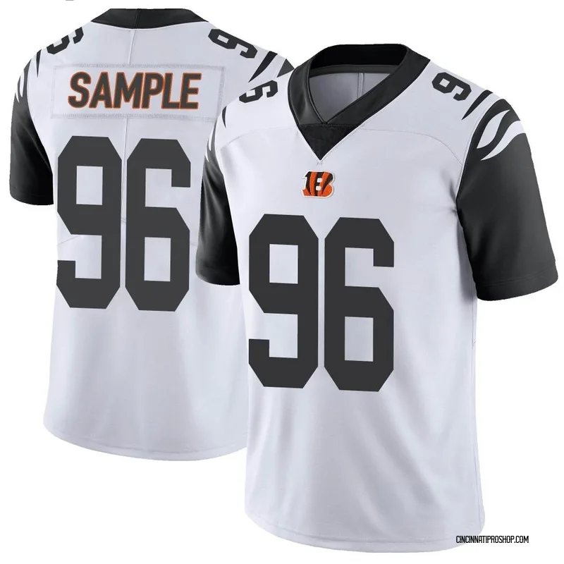 Cam Sample 96 Cincinnati Bengals Super Bowl LVII Champions Men Game Jersey  - Black - Bluefink