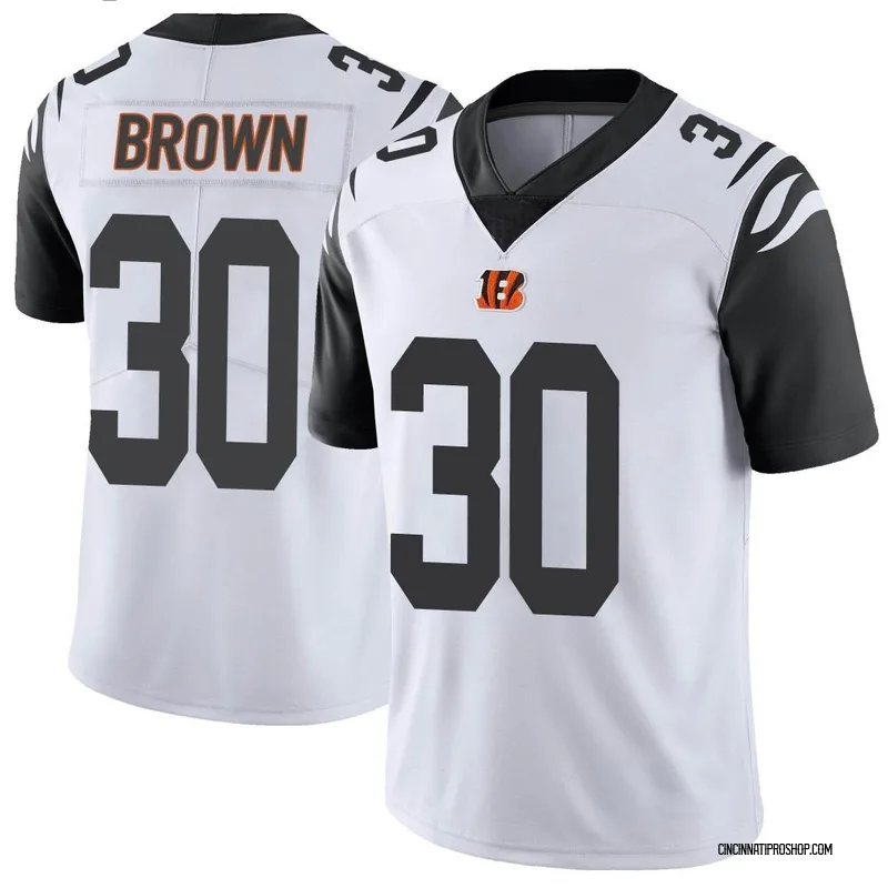 Chase Brown Cincinnati Bengals Youth Legend Brown Salute to Service  Sideline Olive Long Sleeve T-Shirt