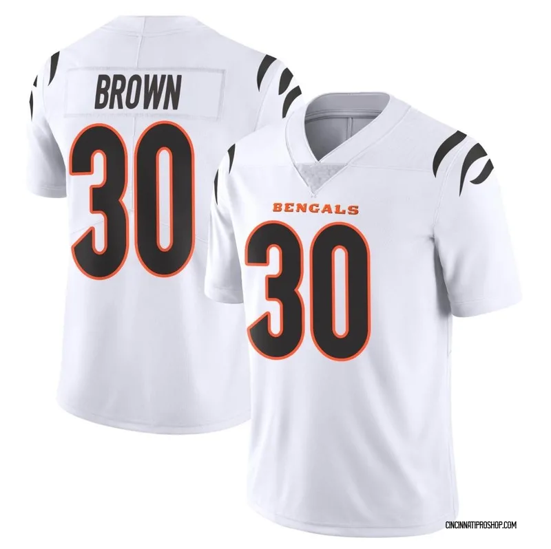 Men's Cincinnati Bengals Sam Hubbard Nike White Vapor Limited Jersey