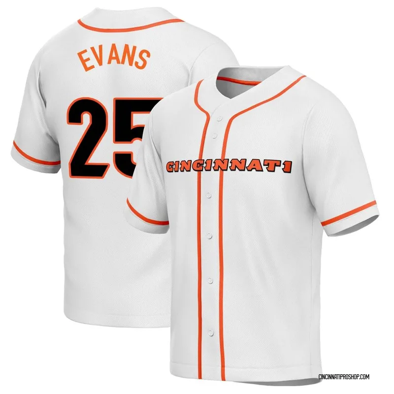 Chris Evans 25 Cincinnati Bengals Super Bowl LVII Men Game Jersey - Bluefink