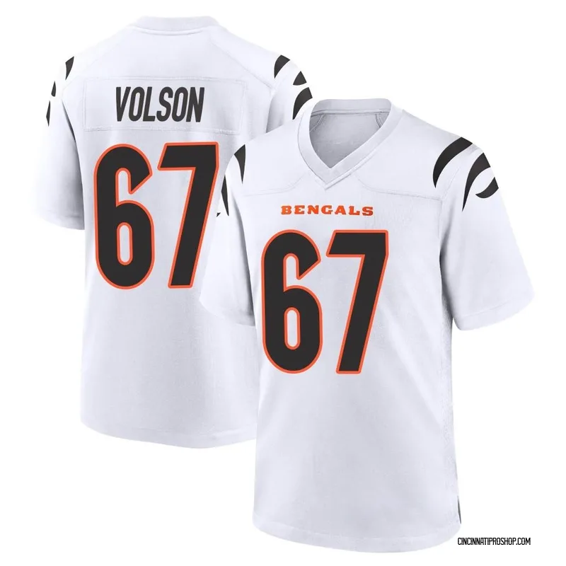 Cordell Volson 67 Cincinnati Bengals Super Bowl LVII Champions Men  Alternate Game Jersey - Orange - Bluefink