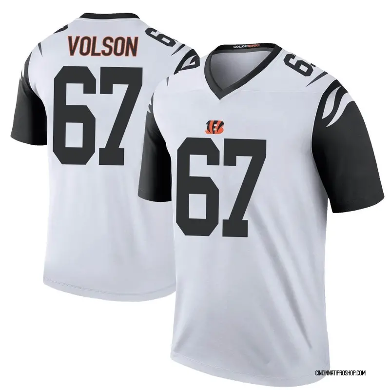 Cordell Volson 67 Cincinnati Bengals Super Bowl LVII Champions Men  Alternate Game Jersey - Orange - Bluefink