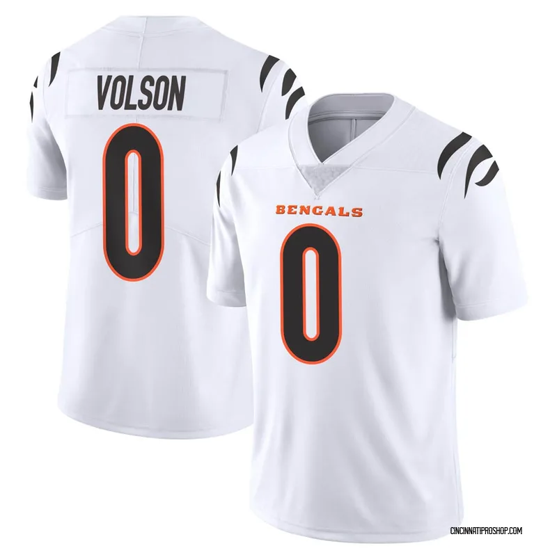 Cordell Volson Cincinnati Bengals Men's Legend White Color Rush T