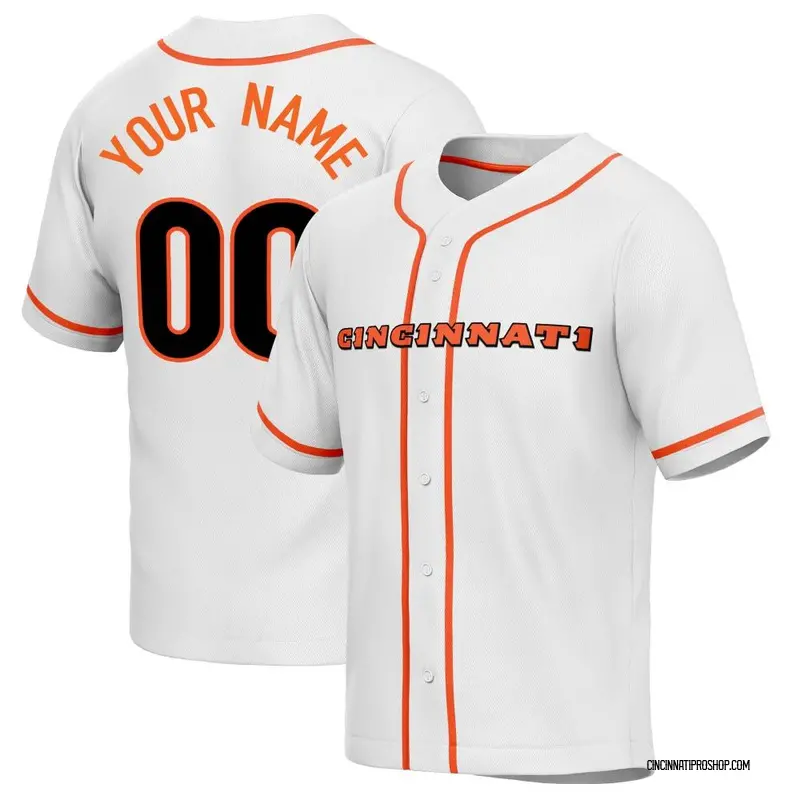 Cincinnati Bengals NFL 3D Personalized Baseball Jersey FV310807