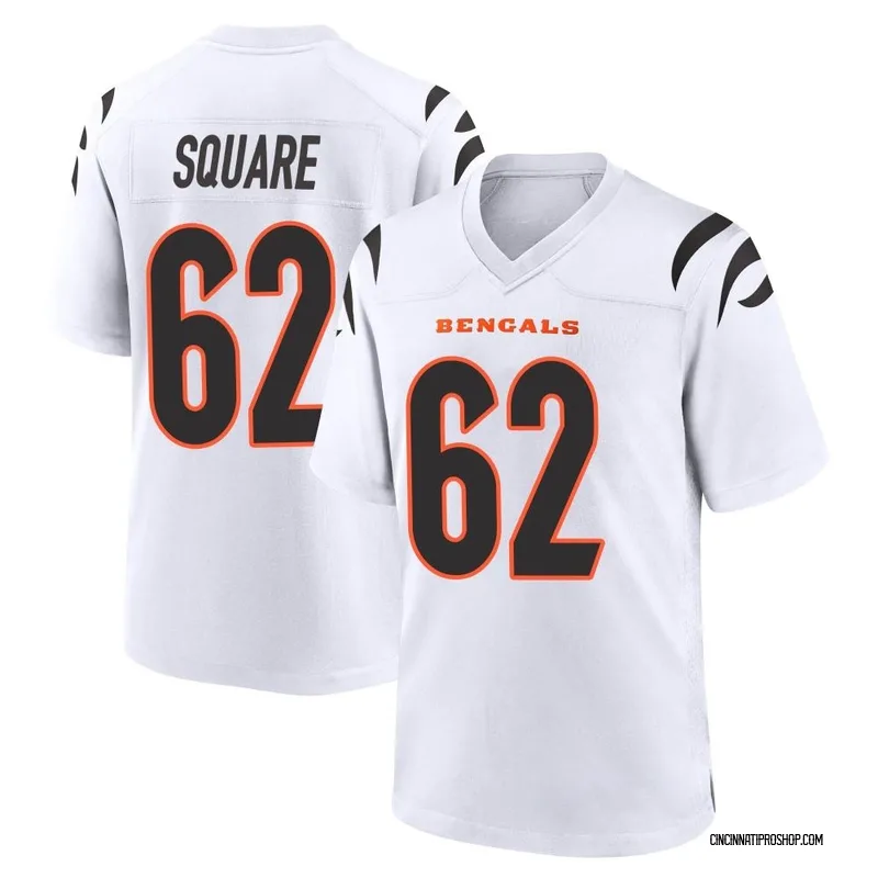 Cincinnati Bengals Nike Game Road Jersey - White - Tee Higgins - Mens