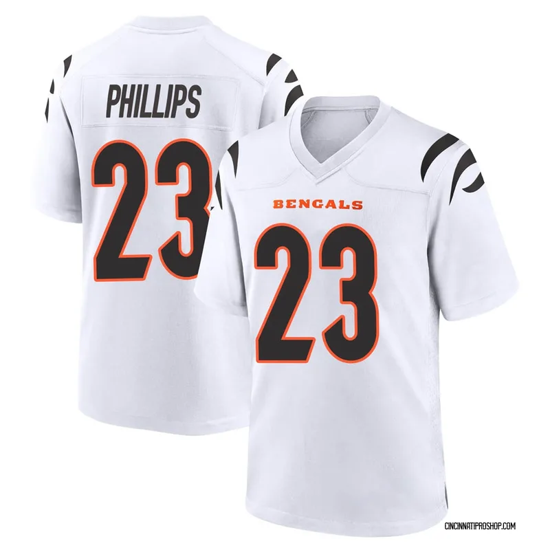 Orange Youth Darius Phillips Cincinnati Bengals Game Jersey