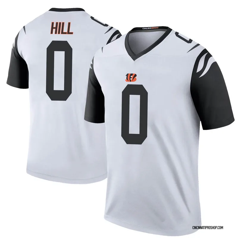 White Men's Daxton Hill Cincinnati Bengals Legend Color Rush Jersey