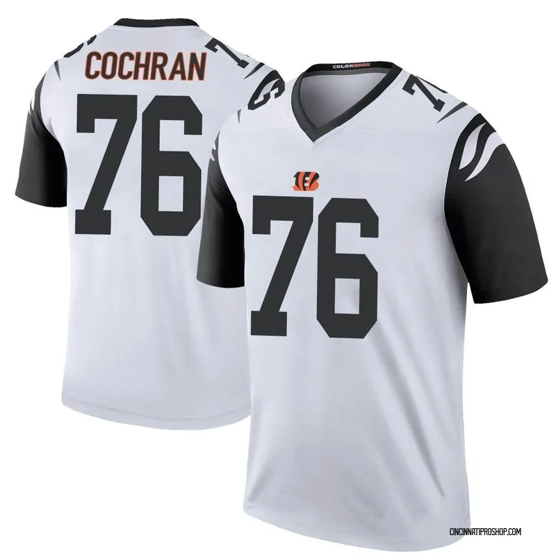 White Men's Devin Cochran Cincinnati Bengals Legend Color Rush Jersey