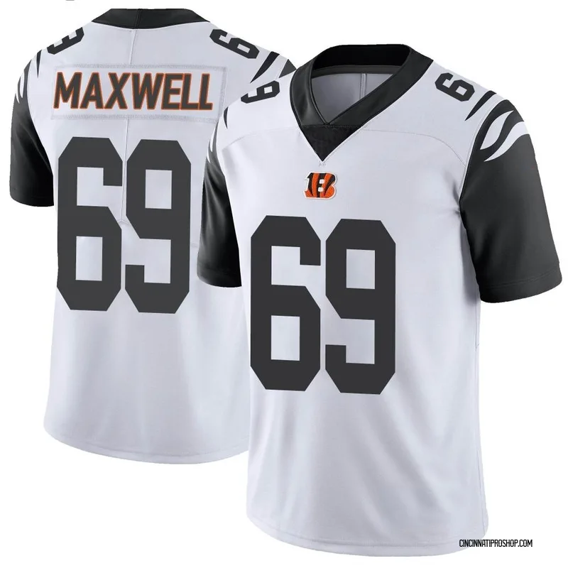 Devonnsha Maxwell Cincinnati Bengals Nike Team Game Jersey - Black