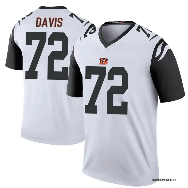 Domenique Davis Cincinnati Bengals Women's Black Name & Number