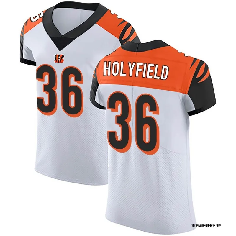 Elijah Holyfield Cincinnati Bengals Men's Orange Name & Number