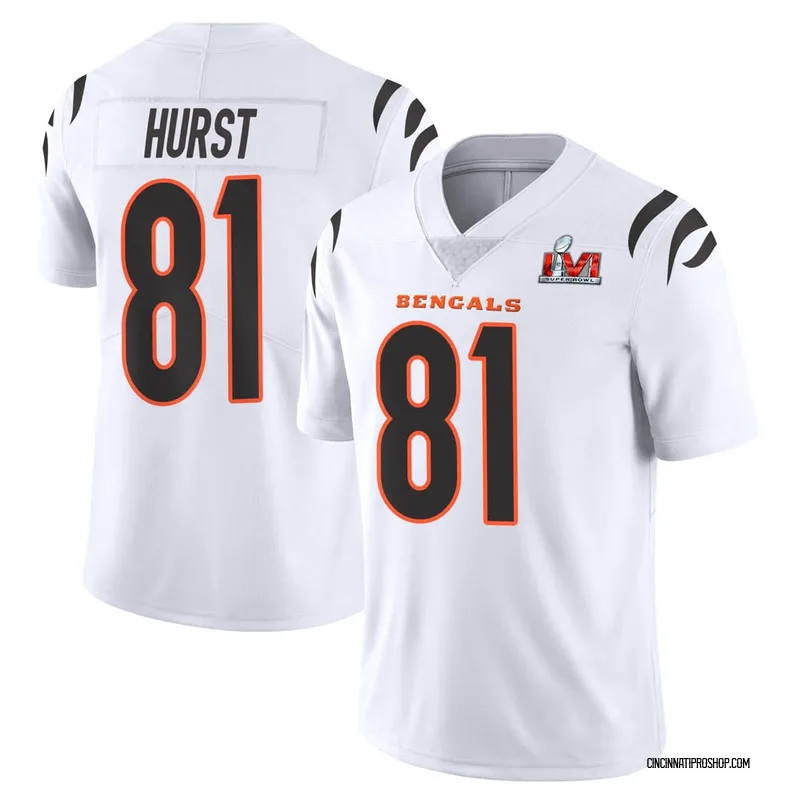 Hayden Hurst 88 Cincinnati Bengals White Vapor Limited Jersey - Bluefink