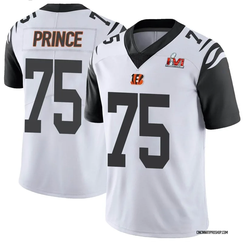 White Men's Isaiah Prince Cincinnati Bengals Game Super Bowl LVI Bound  Jersey